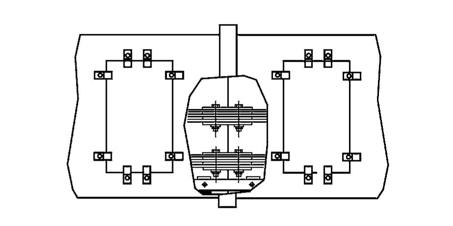 Le raccordement des gaines de bus