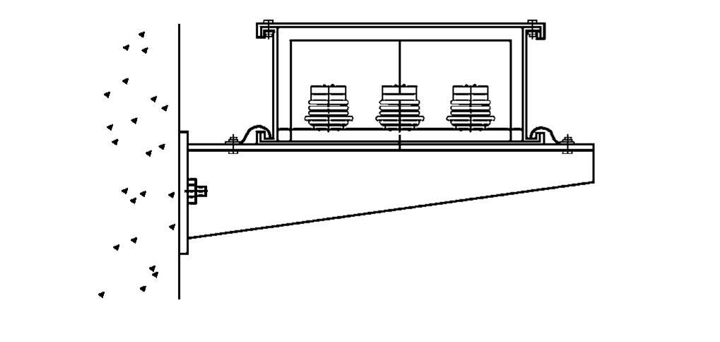 Installation duct contra murum